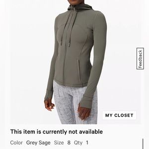Lululemon hooded define jacket